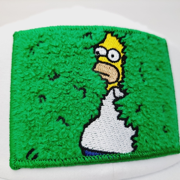 Homer Hedge Patch American Needle Baseball Hat Retro Vintage Style Simpsons Cap - Picture 3 of 7